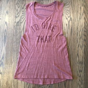 Gently Used ‘I’d Hike That’ Keep Nature Wild Tank